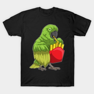 Parrot French fries T-Shirt